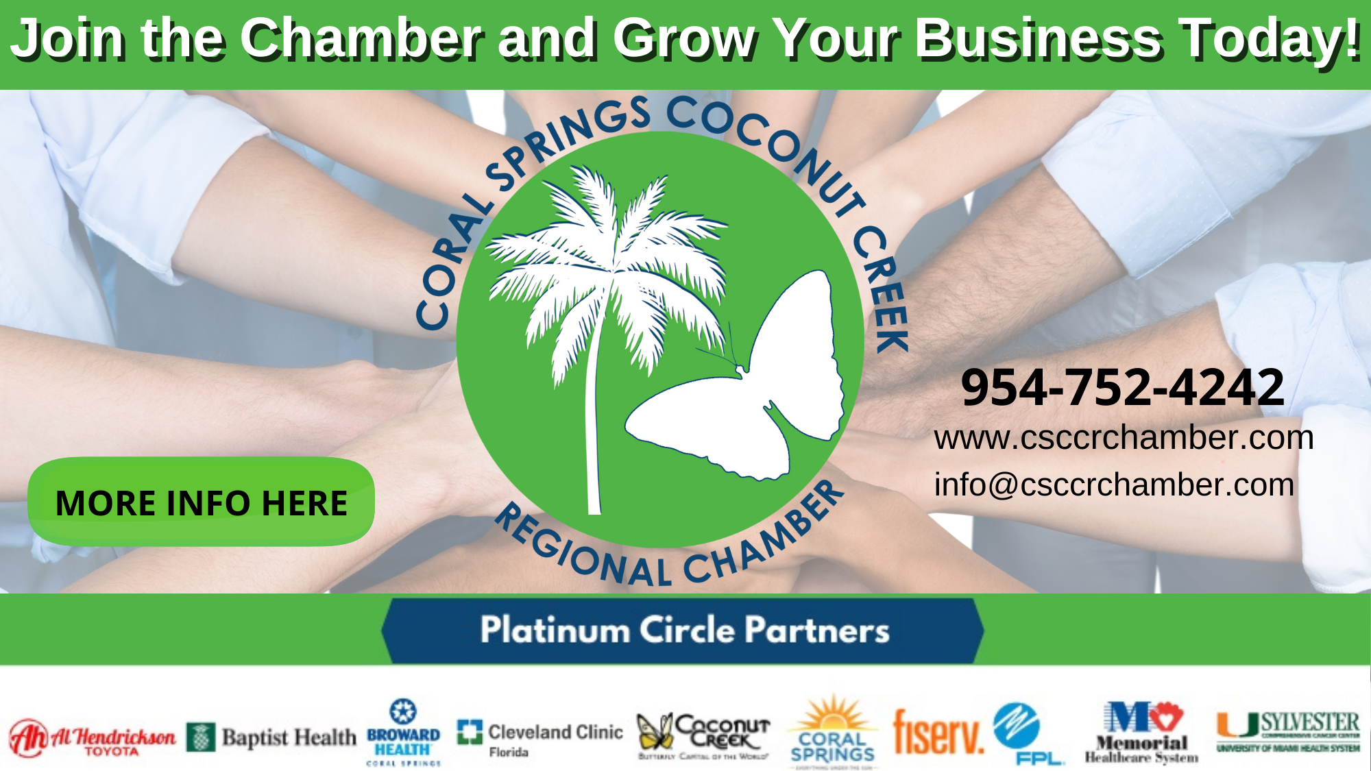 Join the Chamber! business card CST