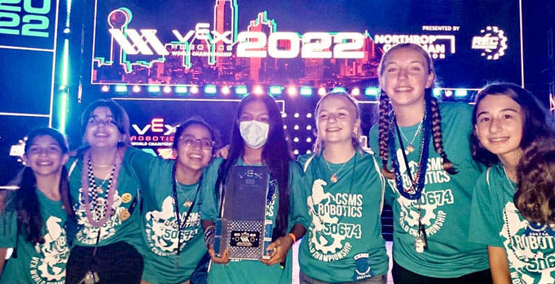 Coral Springs Student Wins World Robotics Competition