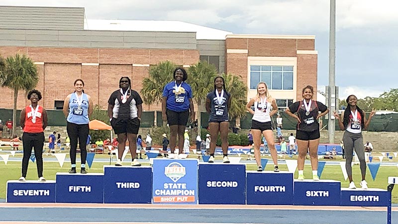 7 Athletes From Coral Springs Reach Podium in Track and Field State Championship