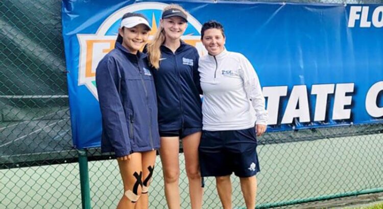 2 Coral Springs Charter Tennis Players Win State Championship