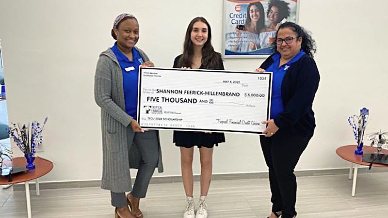 Tropical Financial Credit Union Awards $10,000 in Scholarships to Local Students 