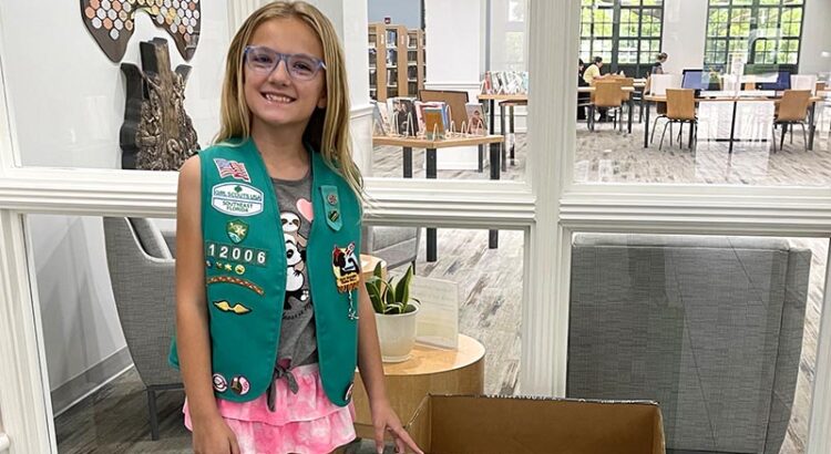 Coral Springs Girl Scouts Collect over 520 Pounds of Food for Community-Wide Food Drive