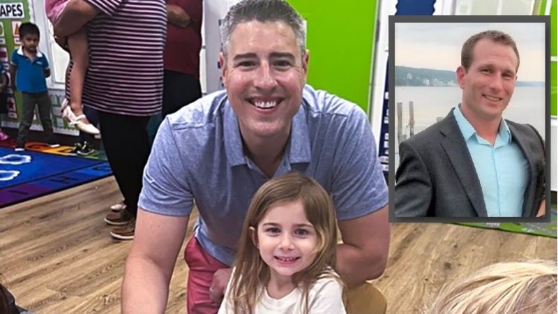 After Losing Father, Girl's Uncle Flies to South Florida to Surprise Her At Preschool Event for Dads