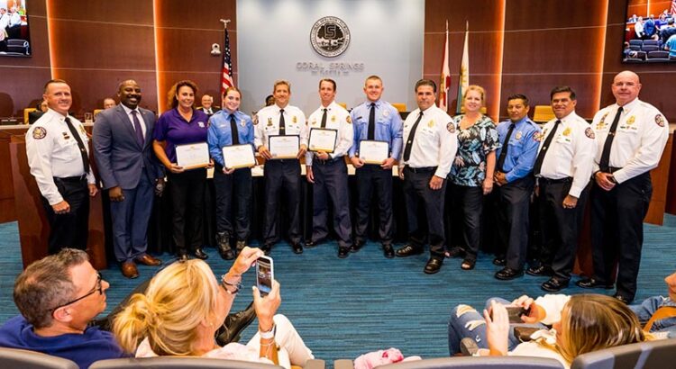 Coral Springs Fire Department Recognizes 2021 Employees of the Year