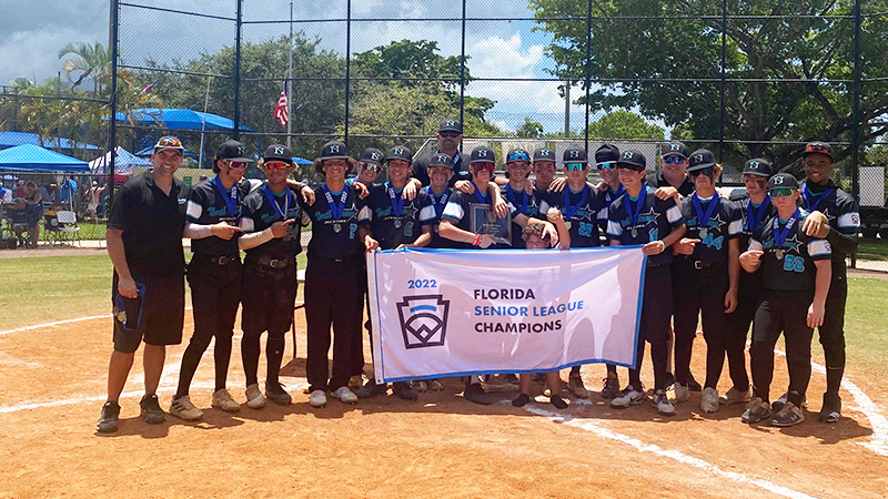North Springs Little League Baseball Wins 2nd Straight State Championship