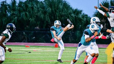 Coral Glades Football Picks Up 1st Win Against City Rival With Shutout Victory