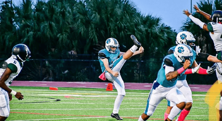 Coral Glades Football Picks Up 1st Win Against City Rival With Shutout Victory