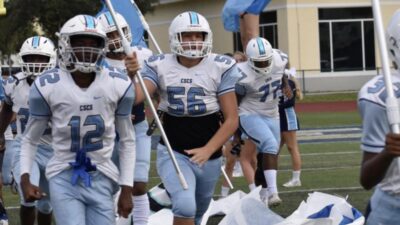 Coral Springs Charter Football Picks Up Road Win for 1st Victory