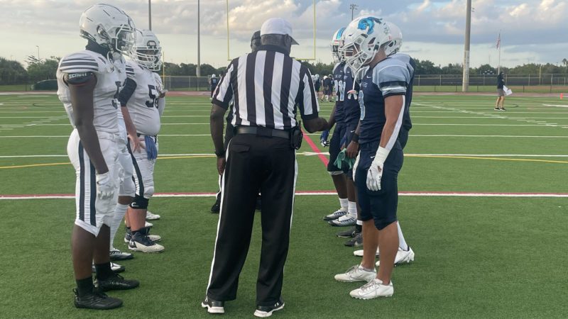 Coral Springs Charter Football Team's Offense Erupts In Win
