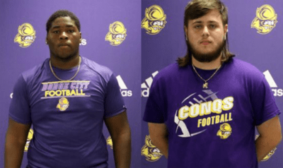 High School Football Teammates From Coral Glades Reunite in College 