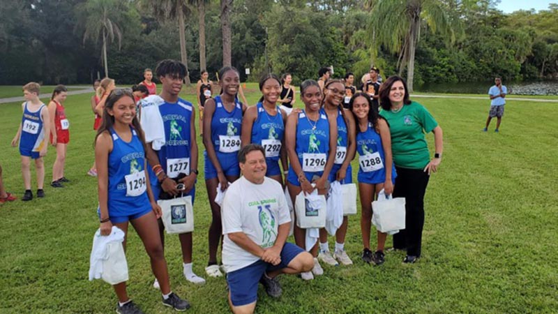 Coral Springs High School Boys and Girls Cross Country Teams Win on Senior Day
