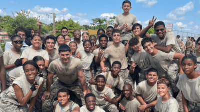 Coral Springs High School AFJROTC Compete in Competition at Marjory Stoneman Douglas