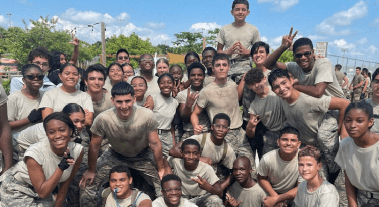 Coral Springs High School Air Force JROTC Competes at Marjory Stoneman Douglas