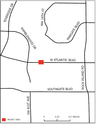 Atlantic Boulevard Bridge Repair Starts Monday in Coral Springs