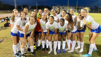 Coral Springs High School Girls Soccer Records Win in 1st Game