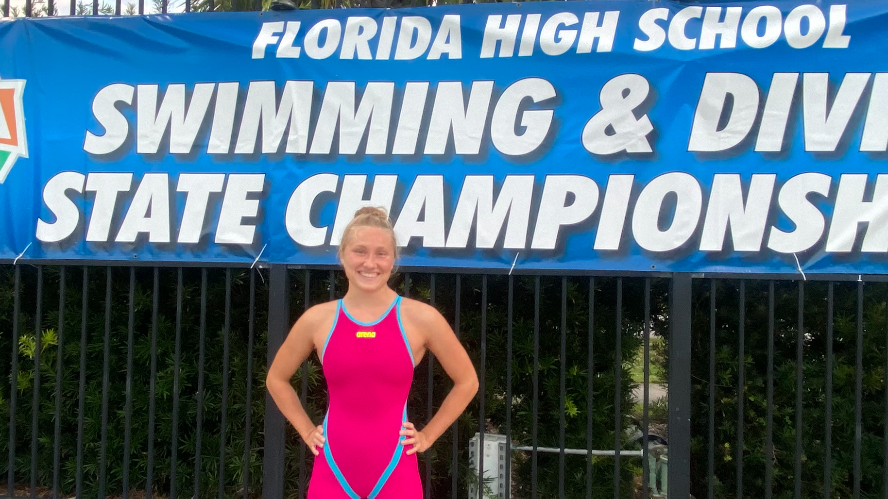 Coral Springs Charter Swimmer Riley McCormick Shines at State Championship; Makes College Pick