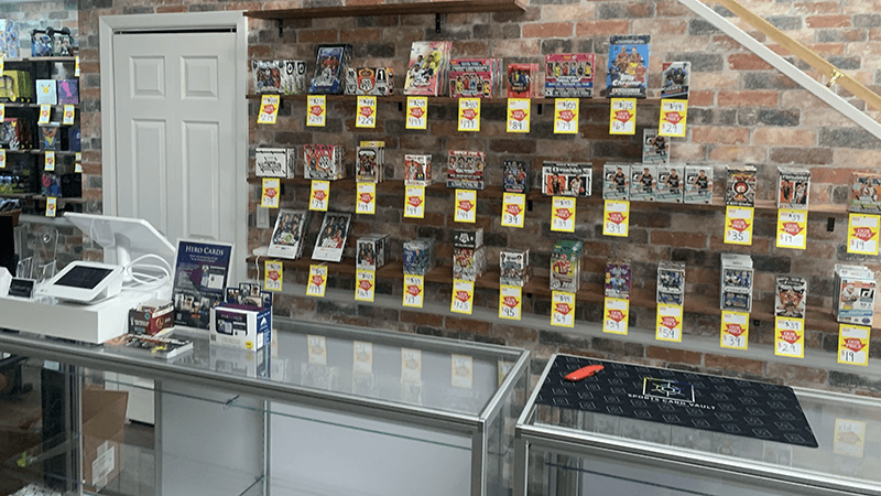 The Sports Card Vault in Coral Springs.