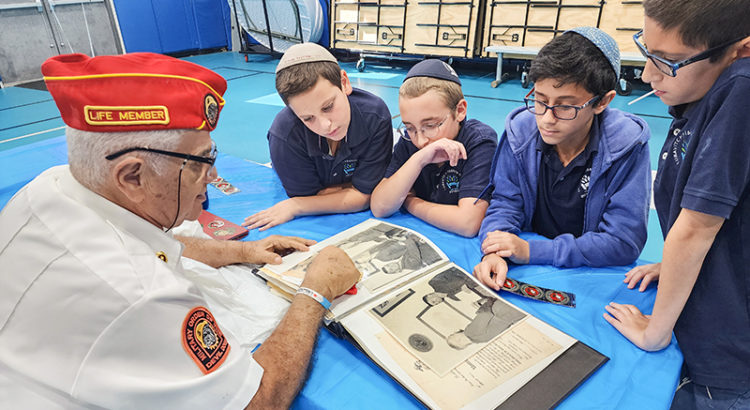 Lubavitch Hebrew Academy Honors Nation’s Heroes on Veterans Day