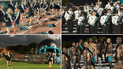 Coral Glades Honors its Seniors in Final Regular Season Football Game
