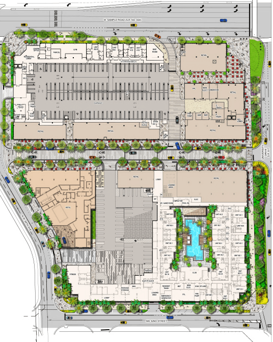 New Glimpse of Coral Springs' Cornerstone Development Now Released