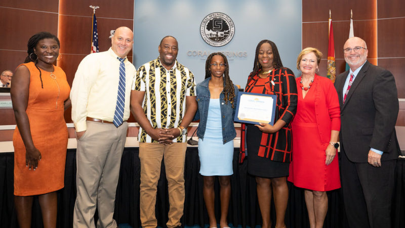 City Commission Honors 2022 Social Studies Teacher of the Year