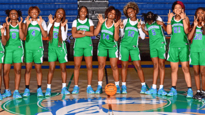 Coral SpringsHigh School Girls Basketball Wins Regional Quarterfinal Game