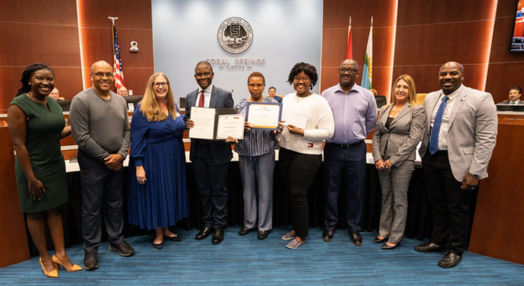 City Commission Honors Middle School Winner of The Florida Women’s History Essay Contest
