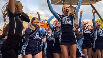 Coral Springs Charter Cheerleading Team Wins Regionals in Small Co-Ed Division