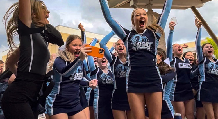 Coral Springs Charter Cheerleading Team Wins Regionals in Small Co-Ed Division