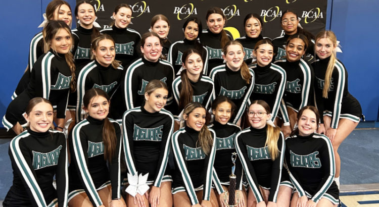 Coral Glades Cheerleading Team Wins 1st Place in BCAA Championship in Large Non-Tumbling Division