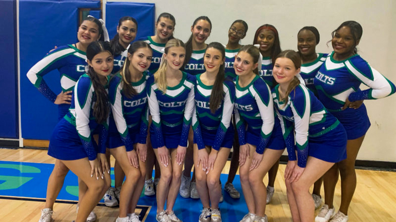 Coral Springs High School Cheerleading Team. {BCAA}