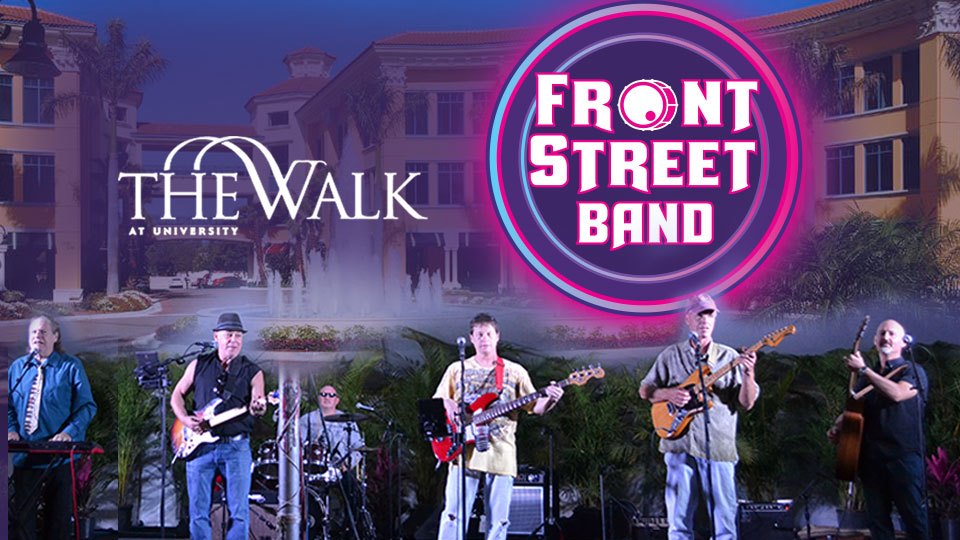 The Front Street Band Performs Live at The Walk in Coral Springs