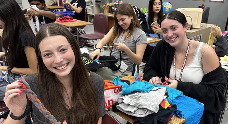 Marjory Stoneman Douglas National Honor Society Assembles Over 200 Dog Toys for Animal Shelters in Need Marjory Stoneman Douglas National Honor Society Assembles Over 200 Dog Toys for Animal Shelters in Need
