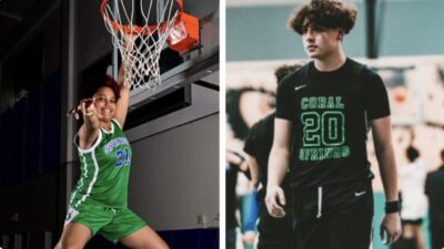 Coral Springs High School Girls Basketball Wins District Championship; Boys Team Win on Senior Night