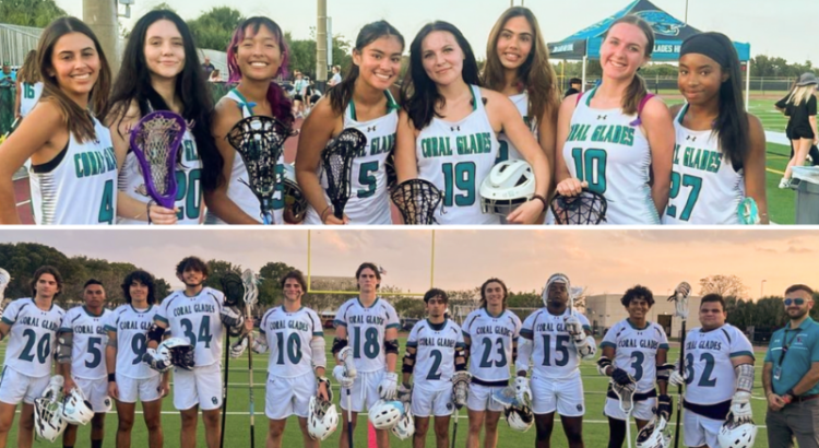 Coral Glades Boys and Girls Lacrosse Win on Senior Night