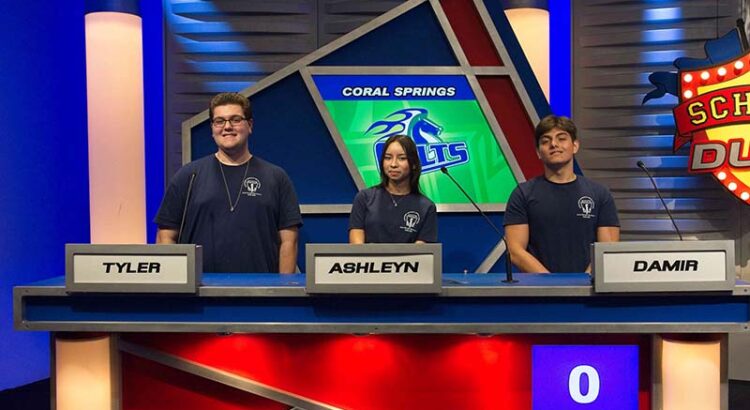 Battle of the Brains: Coral Springs High School Competes on Episode of School Duel