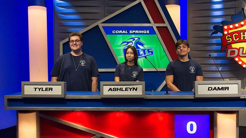 Battle of the Brains: Coral Springs High School Competes on Episode of School Duel