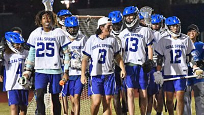 Coral Springs High School Lacrosse Team Wins 1st Game Since 2020