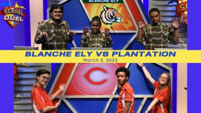 Video Thumbnail: School Duel 2023- Gm 1 Blanche Ely vs. Plantation