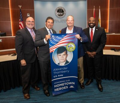 City Commission Honors 9 Hometown Heroes For Their Service and Sacrifice