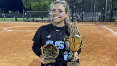 Basso's Walk-Off Hit Leads CSC Softball to Big-8 Championship