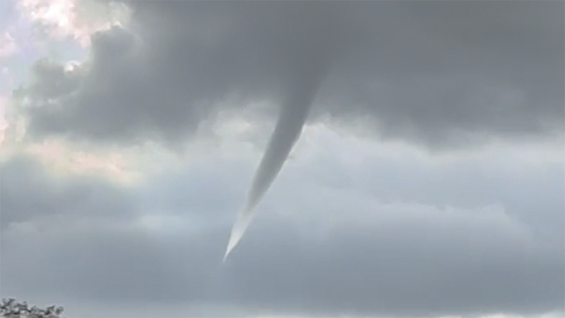 Residents Spot Funnel Cloud Over Coral Springs