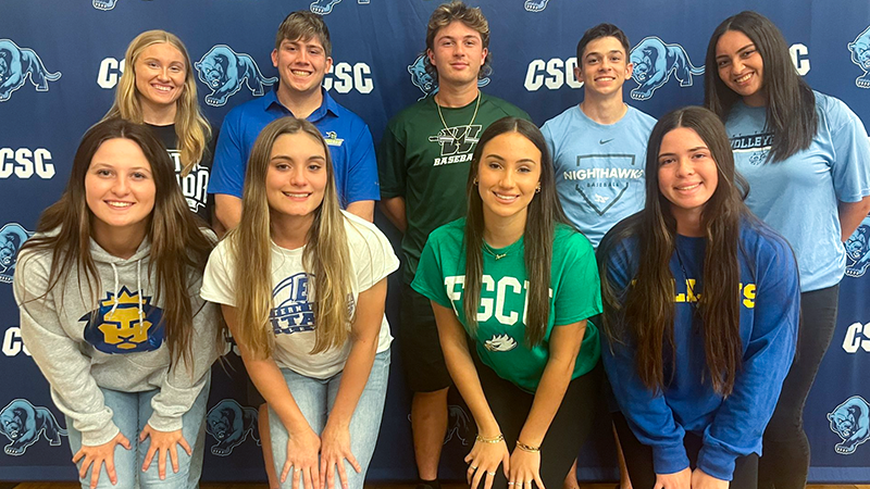 Coral Springs Charter Celebrates a Stellar Year of Athletes with Nine Students Signing Letters of Intent