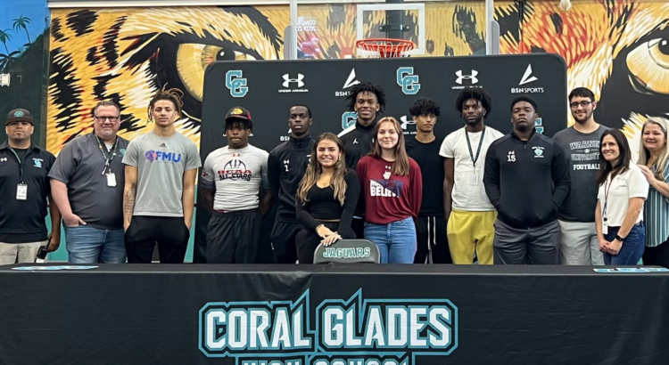 10 Coral Glades Student-Athletes Make Their College Picks