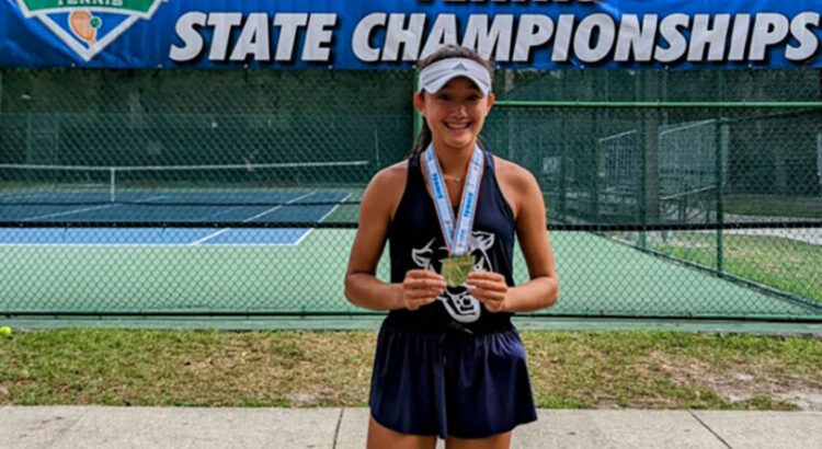 Coral Springs Charter’s Juhnyee See Wins 2nd Florida Dairy Farmers Tennis Player of the Year