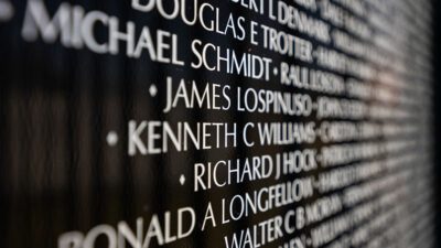 The Moving Vietnam Wall Holds Opening Ceremony in Coral Springs