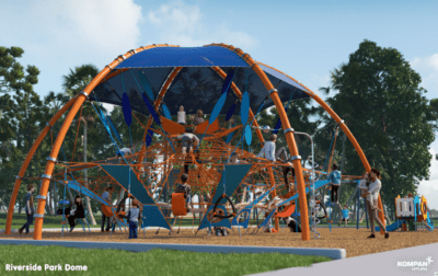 New Playground at Riverside Park Tentatively Set To Open In Fall 2023