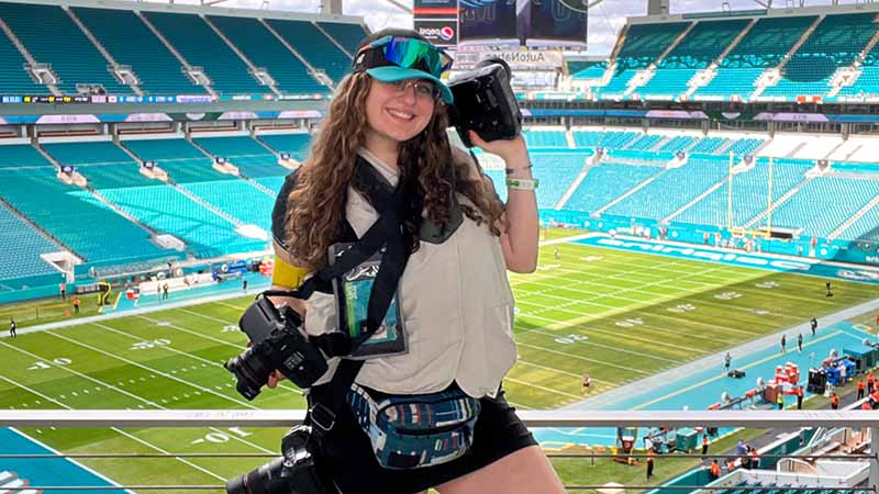 Coral Springs Sports Photographer Recognized by the 55th Annual Pro Football Hall of Fame