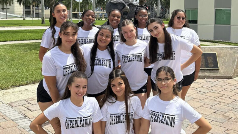 Coral Springs High School Cheerleading Shines at UCA Camp