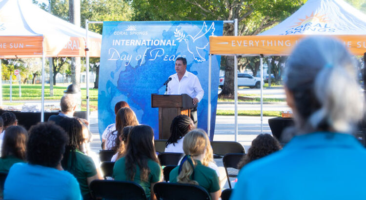 Coral Springs Celebrates International Day of Peace with a Community Gathering